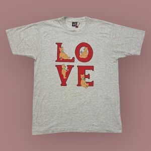 Vintage 90’s Bear Graphic Love Tee